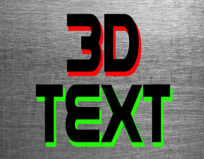 3D Text Project - 3B Yazı Projesi