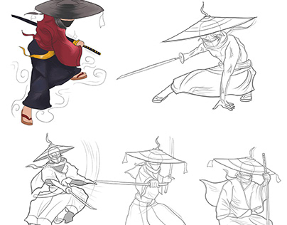 Character Design | Ronin 2D Character Design Project