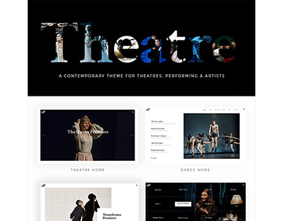 Bard - A Theatre and Performing Arts Theme