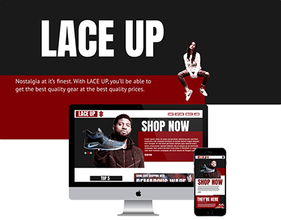 LACE UP Website