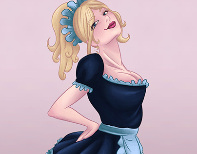 Pinup French Maid