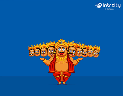 Happy Dussehra Projects | Photos, videos, logos, illustrations and branding  on Behance