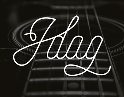 Animated Guitar Logo