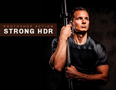 Strong HDR Photoshop Action
