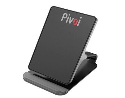 Pivoi Qi-Certified Fast Wireless Charger Stand