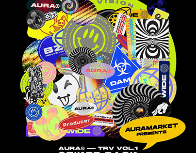 Aura Free Sticker Pack vol 1