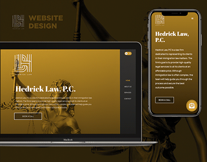 Website Design - Hedrick Law, P.C.