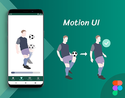 Motion UI - Futbolista (pantalla de éxito)