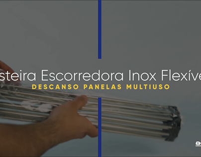 Vídeo de Produto - Esteira Escorredora Inox Flexível
