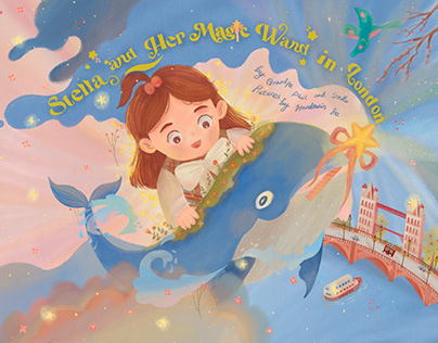 Children's Book | Stella and Her Magic Wand in London