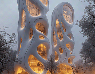 Hight Building - 3D Visualization