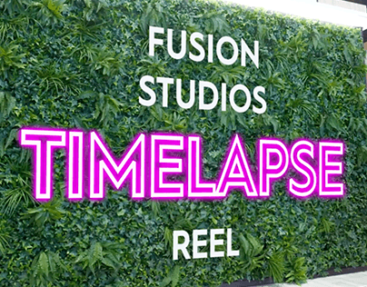 Fusion Studios TImelapse Reel 2023
