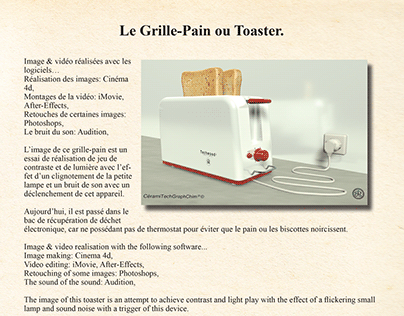 Grille-pain ou Toasterr.