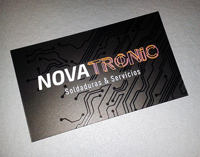 Tarjetas personales - Novatronic