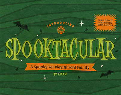Spooktacular Font Family