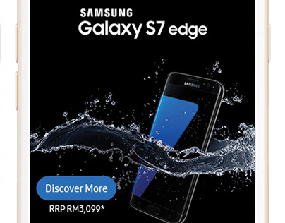 Mobile Advertising - Samsung S7 edge