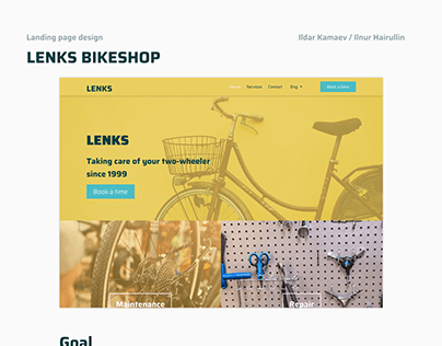 Lenks Bicycle repair shop