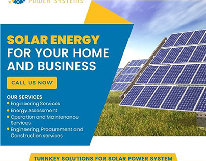 Turnkey solutions for solar energy Projects