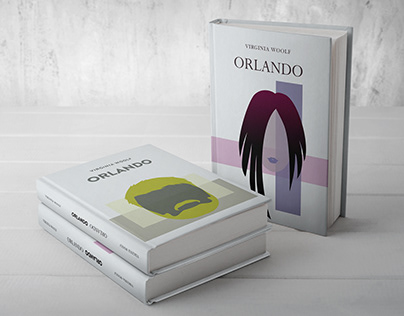 Book Cover Design, Virginia Woolf's Orlando