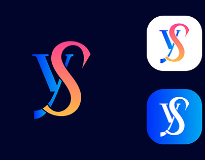 YS Monogram Logo Design