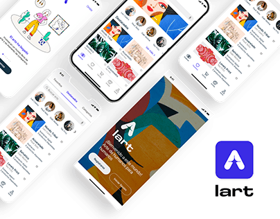 Project thumbnail - LART - UX/UI Design Mobile App