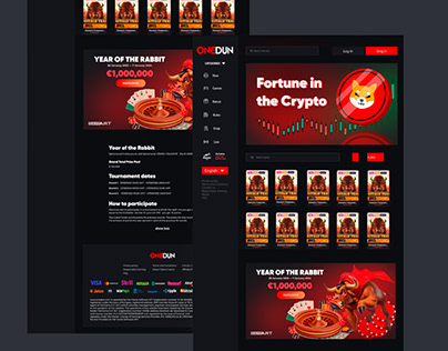 Fortune play landing page