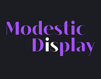 Modestic display