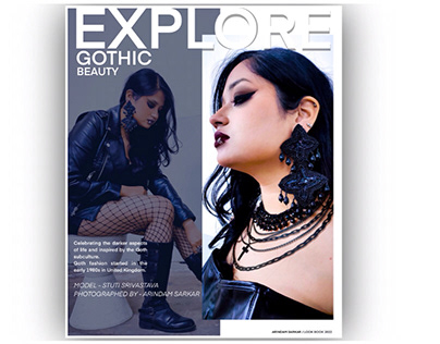 Gothic Beauty - Look Book