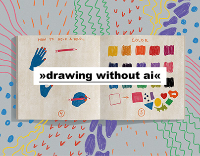 »Drawing without AI« by Elen Lamer