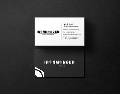 Ironmonger - A hardware brand identity
