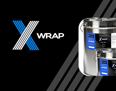 xWrap – логотип, сайт. Укрепление углеволокном