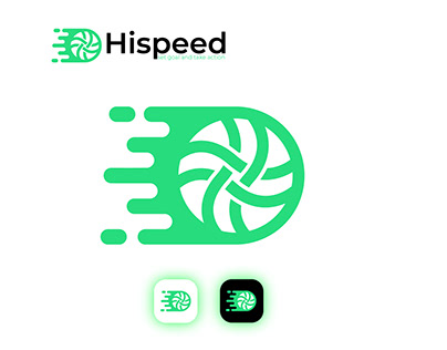 Hispeed logo design