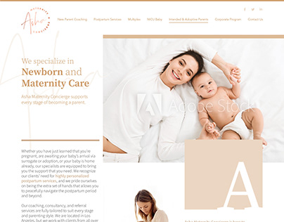 Responsive Website Design for Asha