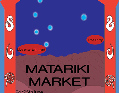 Matariki Market Poster