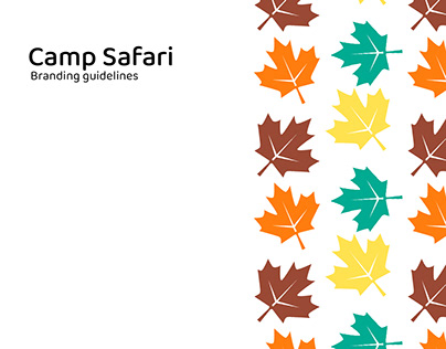 Branding guidelines "Camp Safari"