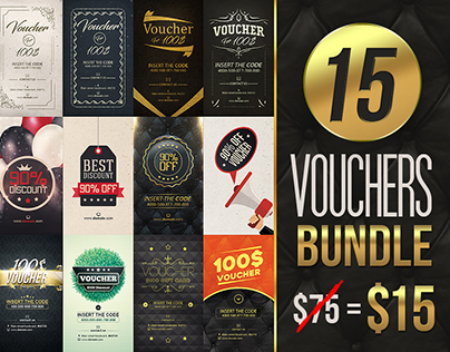 Vouchers Bundle - By @VectorMediaGR
