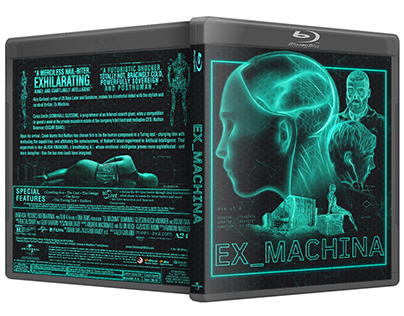 Ex Machina Blu-ray Cover
