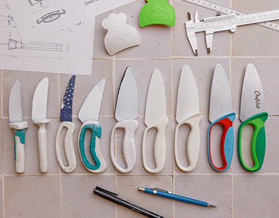 Project thumbnail - Little chef’s kitchen knife set / Chefclub