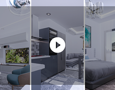 3D Interior Apartment Animation