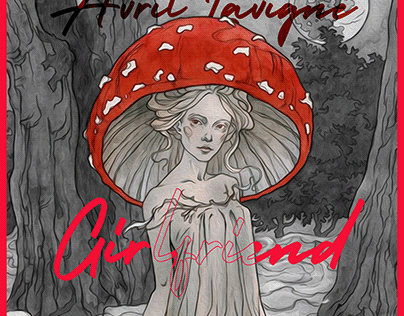 Avril Lavigne - Girlfriend Cover Art