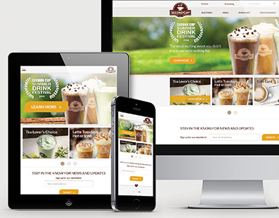 Second Cup Coffee Co. | Web and Print