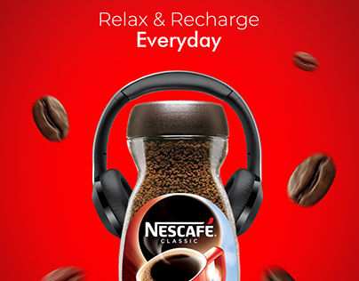 Nescafe Brand Conceptual Post/Ads design