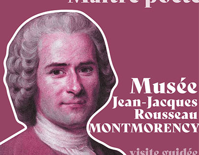 Affiche Musée Jean-Jacques Rousseau (fictive)