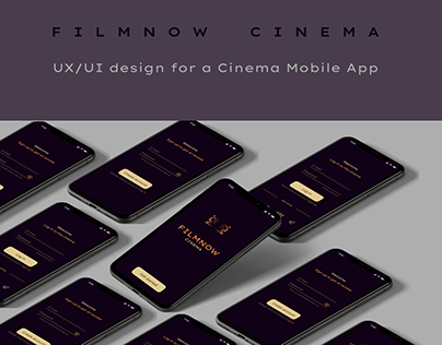 UX/UI Design for a Cinema Mobile App