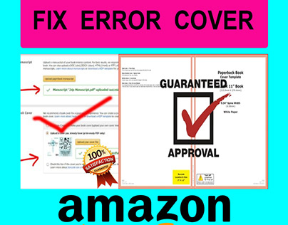 Book cover Design or Fix error cover
