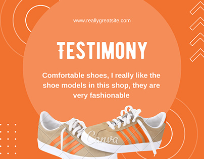 Canva Testimony Shoes