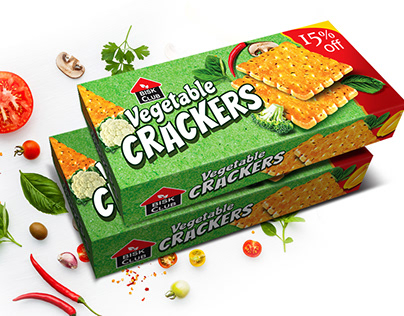 Bisk Club Vegetable Crackers Pack