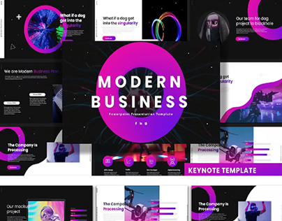 Modern Business - Keynote Presentation Template