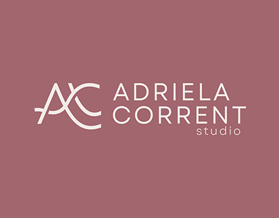 Logo e identidade visual - Adriela Corrent Studio