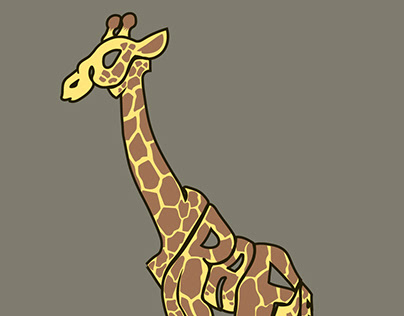 Word Art: Giraffe